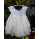White  crocheted dress