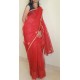 Red Synthetic Kotta Saree