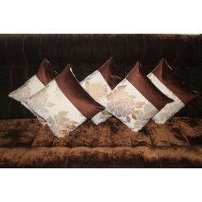 Flowered cushion covers