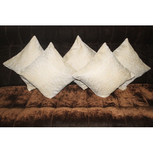 Golden cushion covers