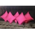 Flash of red cushion covers